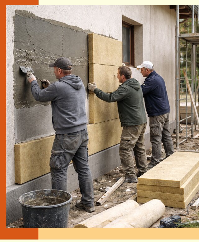 Утепление частного дома в Орехово-Зуево — тепло, экономия и надежность