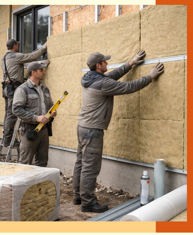 Утепление дома из SIP панелей в Орехово-Зуево от 6460 руб./м² под ключ | ТепломастерРхв