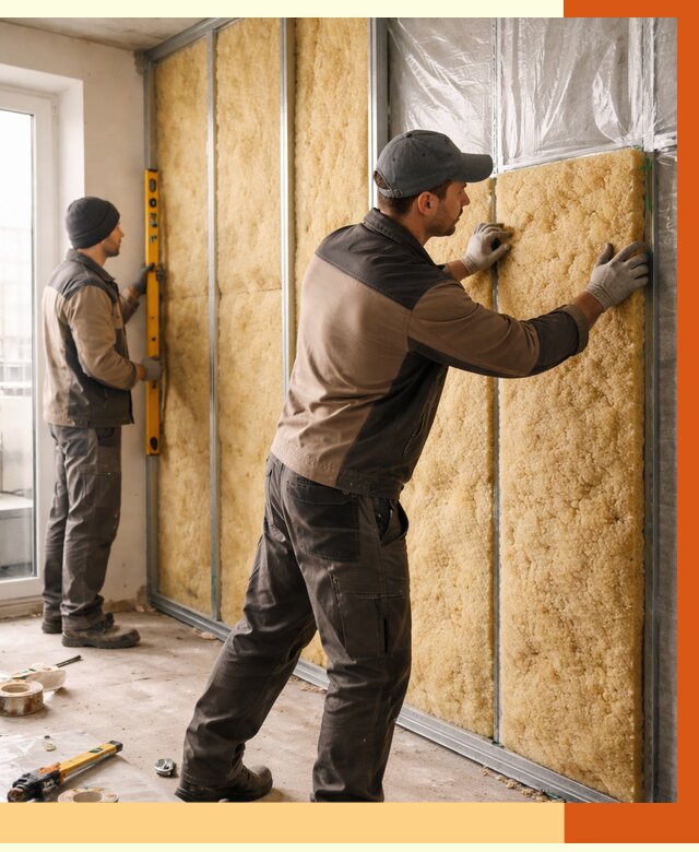 Утепление квартиры изнутри в Орехово-Зуево от 4533 руб. за м2 | Проф. работы ТепломастерРхв