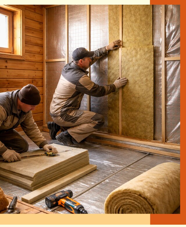 Утепление бани изнутри в Орехово-Зуево под ключ от 4376 руб./м² | ТепломастерРхв