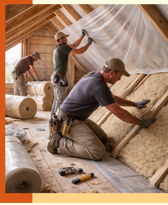 Утепление крыши изнутри в Орехово-Зуево: профессионально и надежно