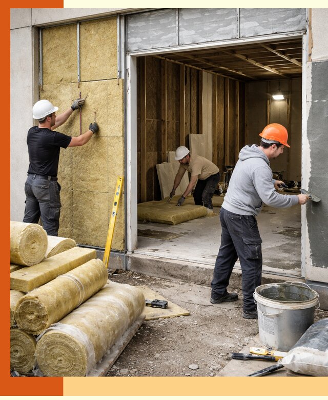 Утепление торгового павильона в Орехово-Зуево — качественно и энергоэффективно