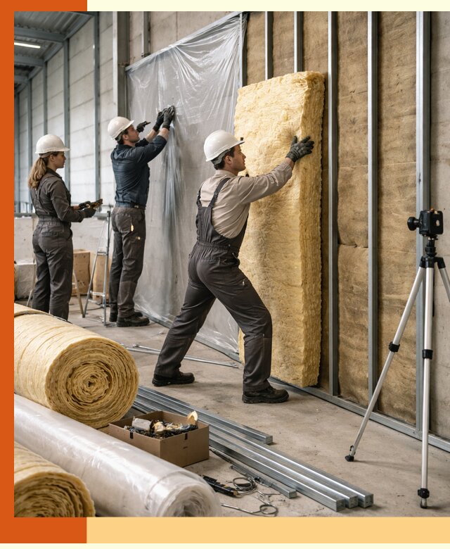 Утепление складского терминала в Орехово-Зуево профессионально и надёжно