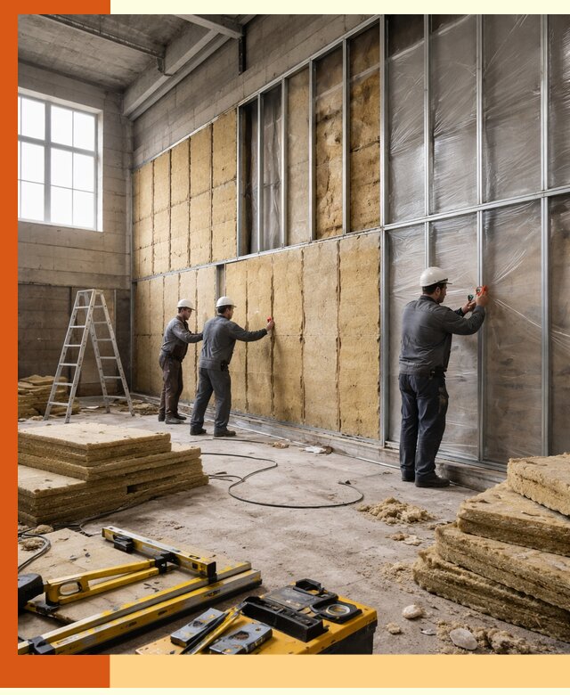 Утепление спортивного зала в Орехово-Зуево качественно и недорого