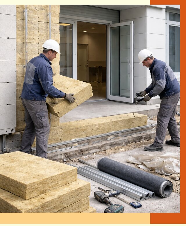 Утепление медицинского центра в Орехово-Зуево под ключ от 13025 руб./м² | ТепломастерРхв