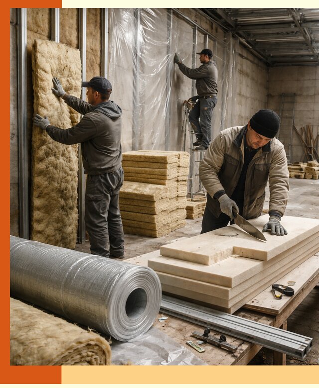 Утепление торгового склада в Орехово-Зуево с энергоэффективными решениями