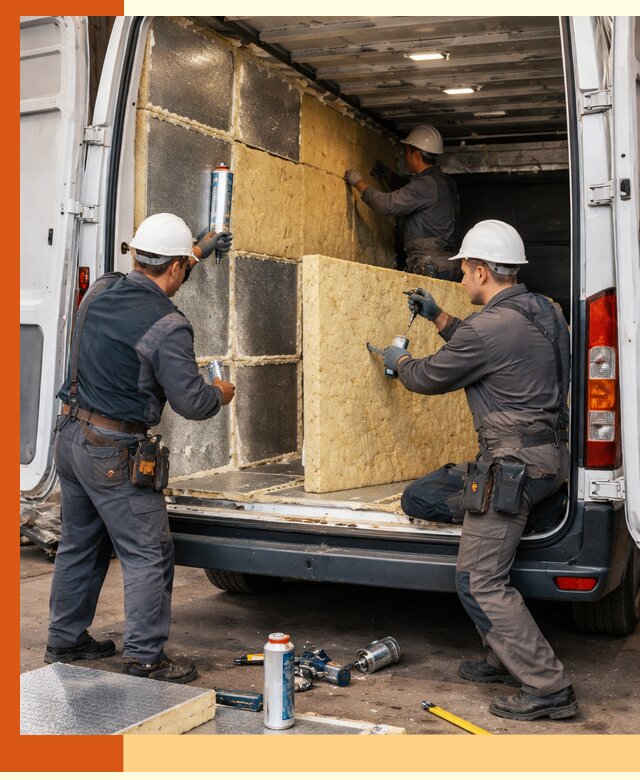 Утепление фургона-рефрижератора в Орехово-Зуево для сохранения температуры