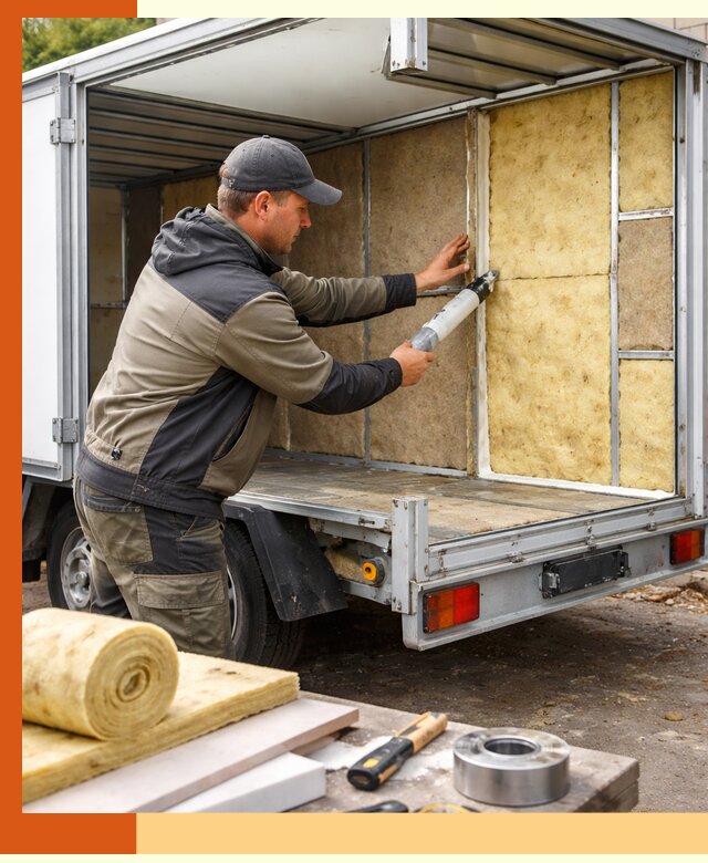 Профессиональное утепление прицепа в Орехово-Зуево для любых условий