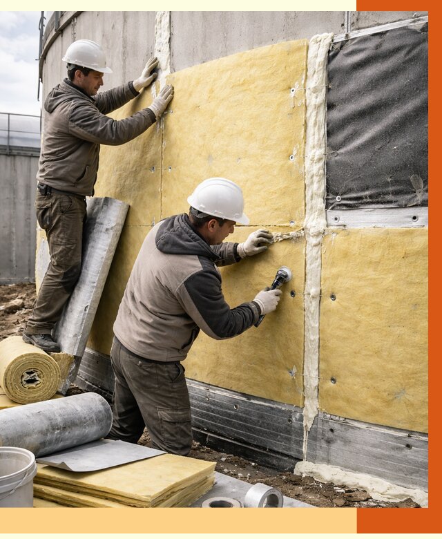 Утепление резервуара в Орехово-Зуево от 28655 руб/м2 — монтаж ППУ и комплекс под ключ | ТепломастерРхв