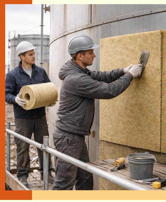 Профессиональное утепление резервуара и теплоизоляция в Орехово-Зуево