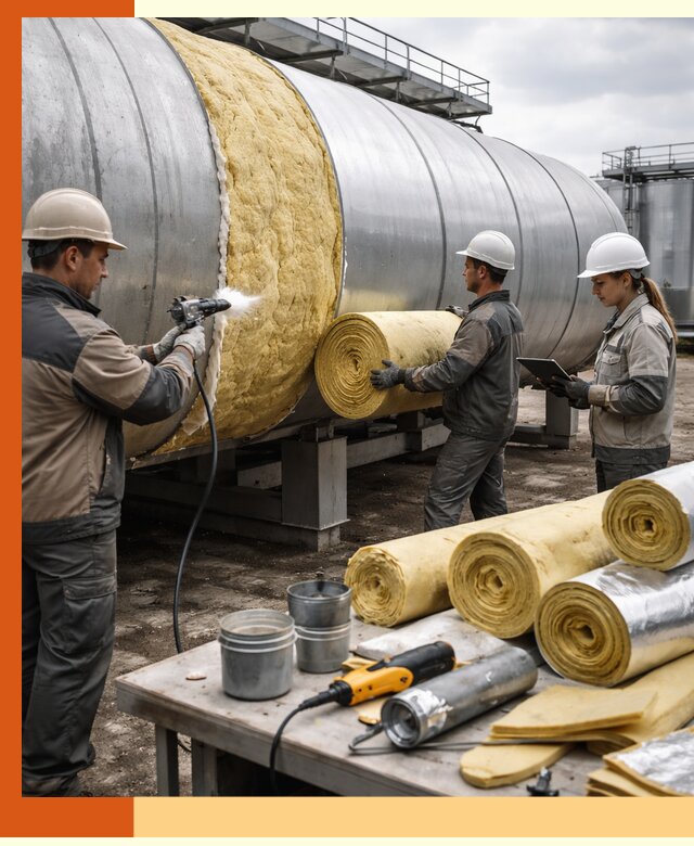 Утепление цистерны в Орехово-Зуево — утеплители и монтаж под ключ