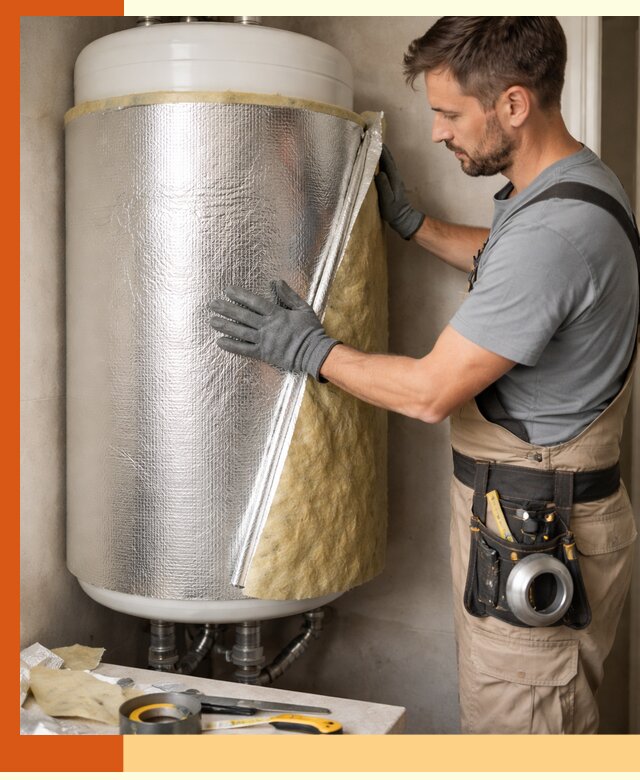 Утепление бойлера в Орехово-Зуево для снижения теплопотерь и экономии энергии