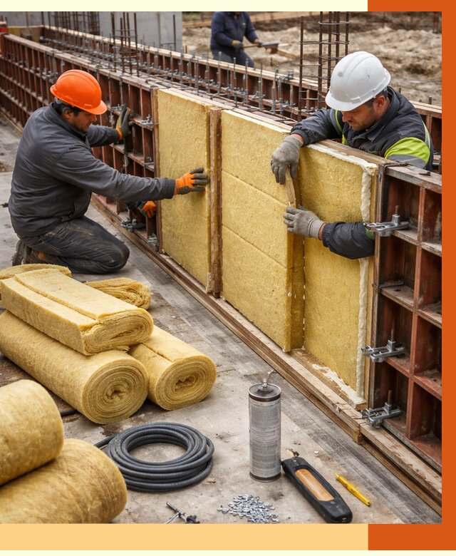 Теплоизоляция опалубки в Орехово-Зуево от 7502 руб. за м2 — услуги и монтаж | ТепломастерРхв