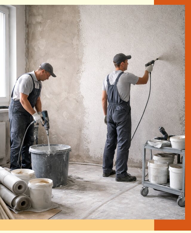 Утепление стен жидкой теплоизоляцией в Орехово-Зуево от 4376 руб/м² | ТепломастерРхв