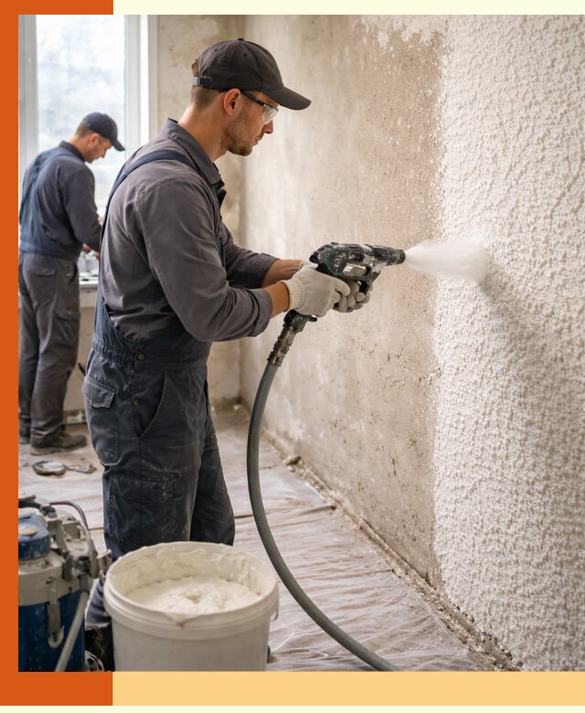 Утепление стен жидкой теплоизоляцией в Орехово-Зуево для квартир и домов