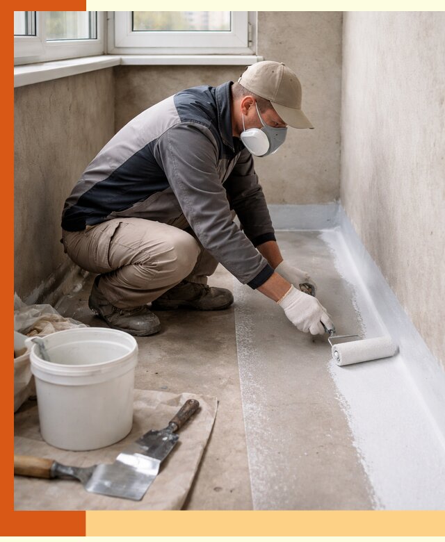 Утепление балкона жидкой теплоизоляцией в Орехово-Зуево