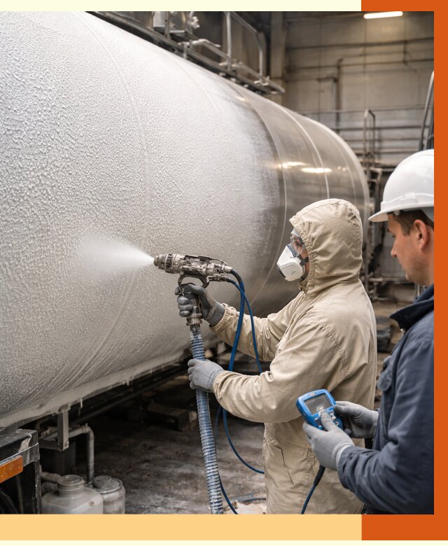 Утепление автоцистерны жидкой теплоизоляцией в Орехово-Зуево от 15109 руб. под ключ | ТепломастерРхв