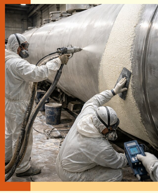 Утепление автоцистерн жидкой теплоизоляцией в Орехово-Зуево