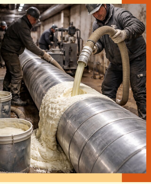 Утепление теплотрассы жидкой теплоизоляцией в Орехово-Зуево от 4376 руб. | ТепломастерРхв