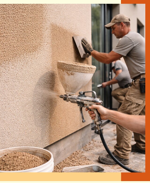 Утепление фасада жидкой пробкой в Орехово-Зуево от 5002 руб./м² под ключ | ТепломастерРхв