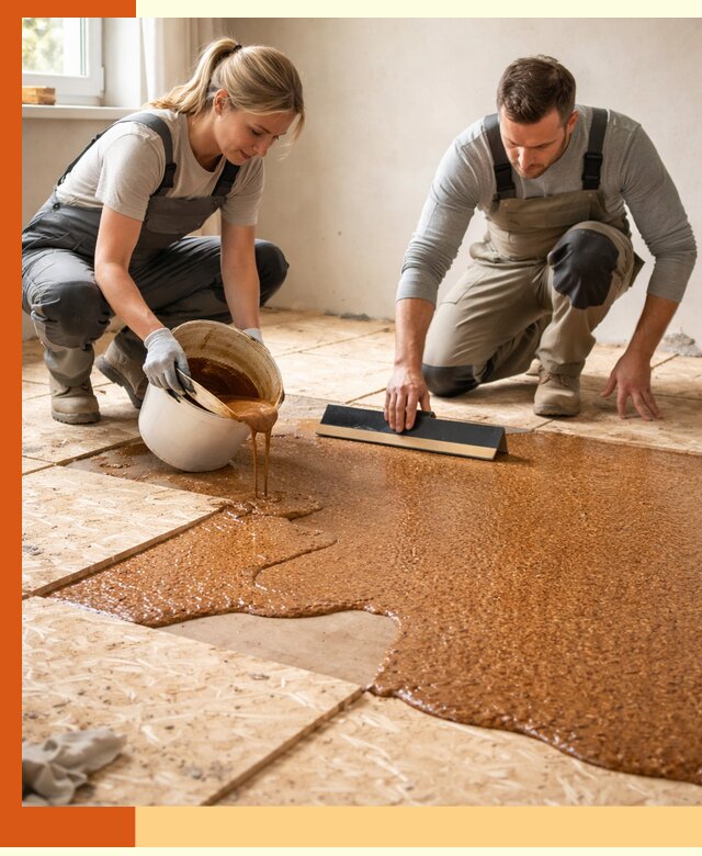 Утепление пола жидкой пробкой в Орехово-Зуево для квартир и домов