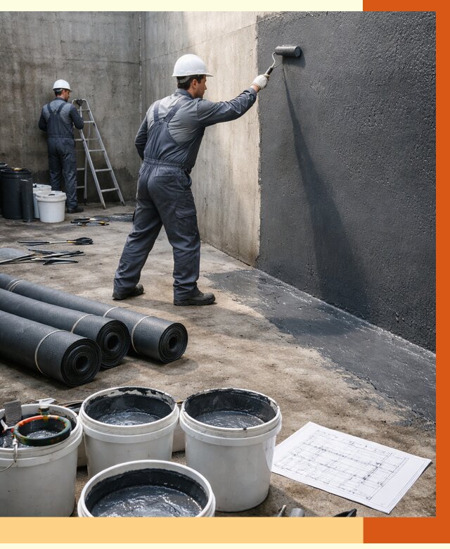 Гидроизоляция резервуара в Орехово-Зуево от 125040 руб. под ключ | ТепломастерРхв