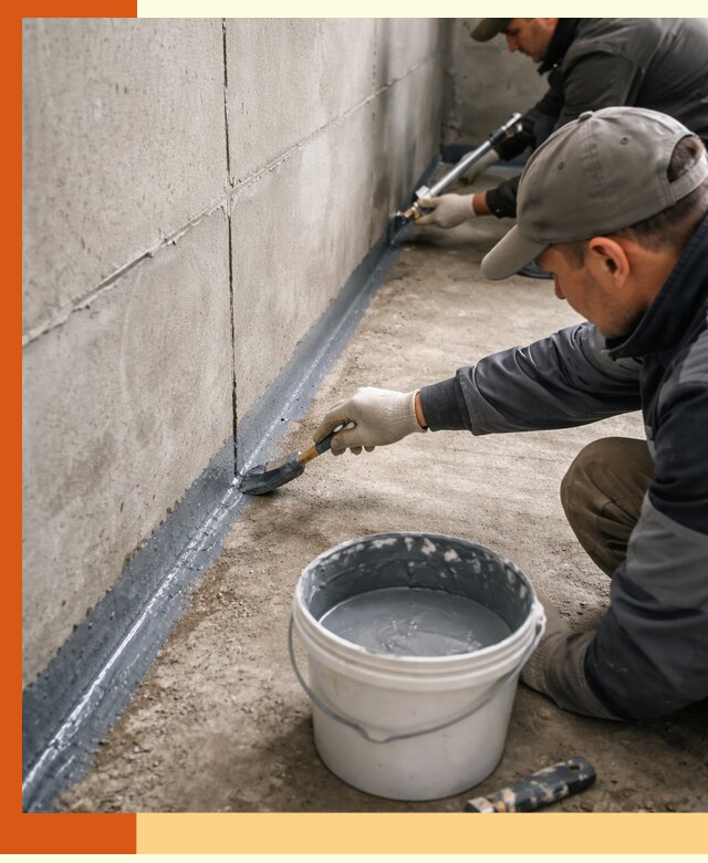 Гидроизоляция швов зданий и конструкций в Орехово-Зуево