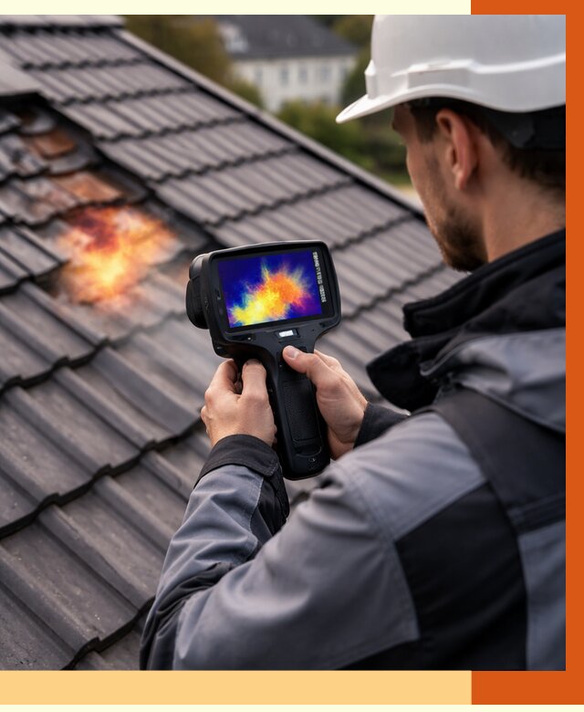 Тепловизионное обследование кровли в Орехово-Зуево от 4689 руб. — ТепломастерРхв под ключ