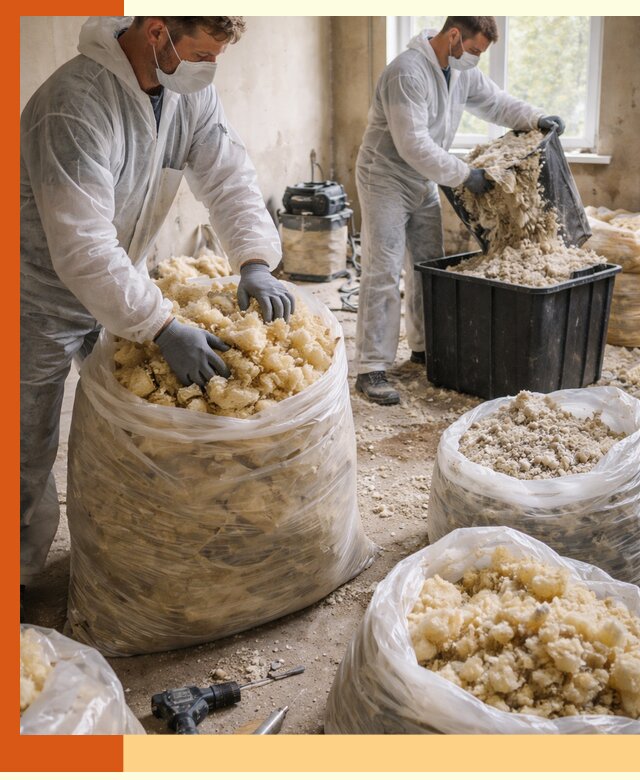 Утилизация старого утеплителя в Орехово-Зуево быстро и безопасно