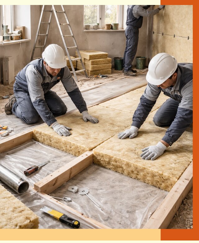 Восстановление теплоизоляции в Орехово-Зуево от 8857 руб. — ремонт утепления под ключ | ТепломастерРхв