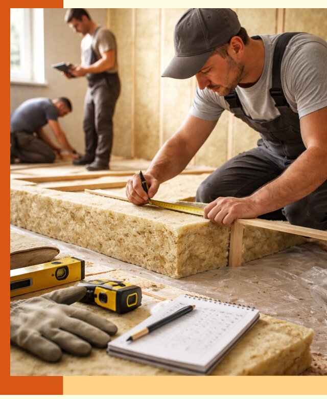 Расчет толщины утеплителя для зданий и помещений в Орехово-Зуево