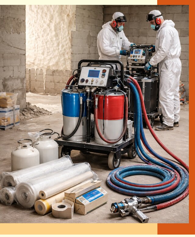 Аренда установки для напыления ППУ в Орехово-Зуево от 36470 руб. | ТепломастерРхв