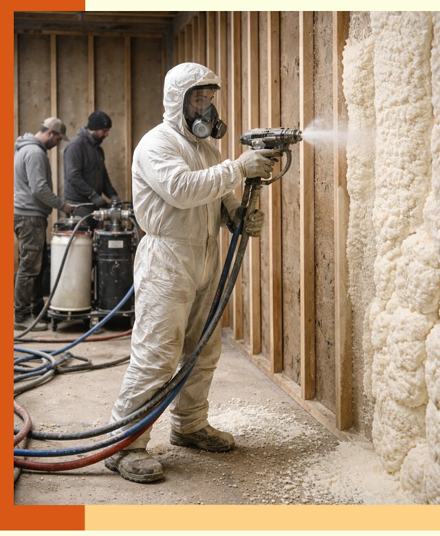 Обучение напылению ППУ: курсы для специалистов в Орехово-Зуево