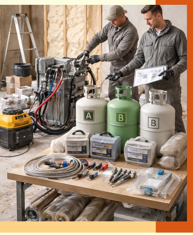 Продажа компонентов ППУ с консультацией в Орехово-Зуево от 4376 руб. | ТепломастерРхв