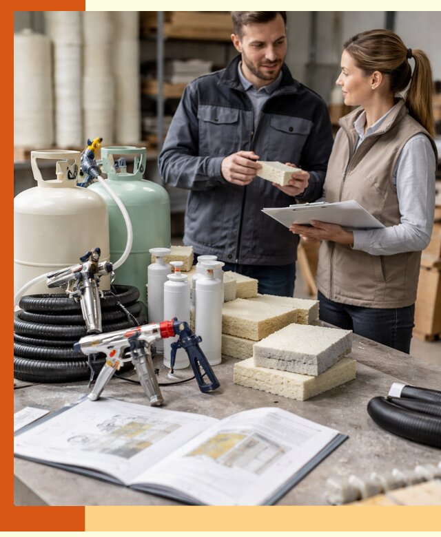 Продажа компонентов ППУ с профессиональной консультацией в Орехово-Зуево